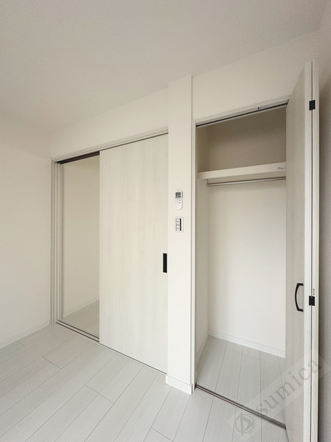 収納　たっぷりと収納できるクローゼット♪♪