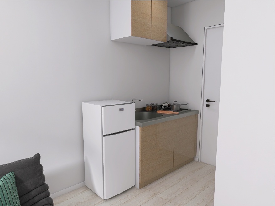 キッチン　(仮称)学南町新築アパート