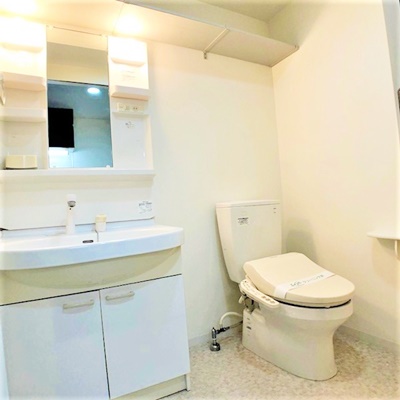 洗面設備　【安心のセキュリティ完備♪】南向きの明るいお部屋！！