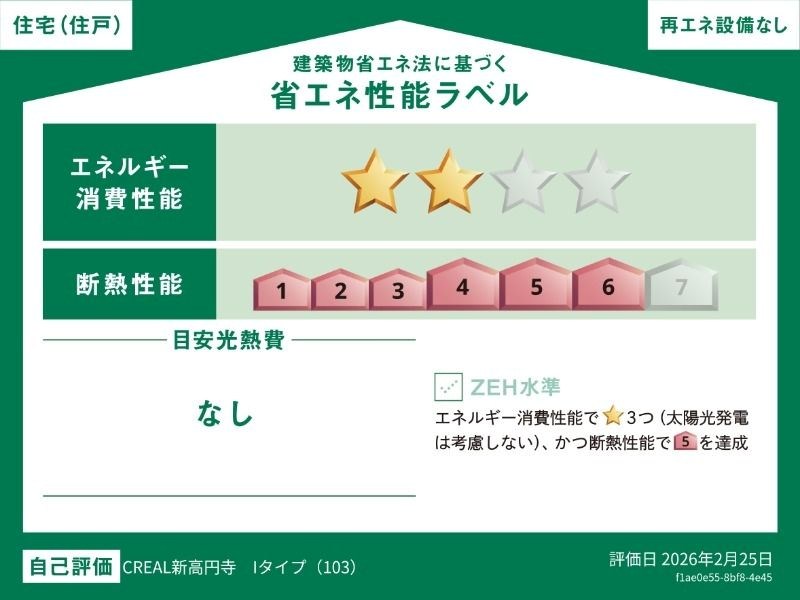 省エネ性能ラベル