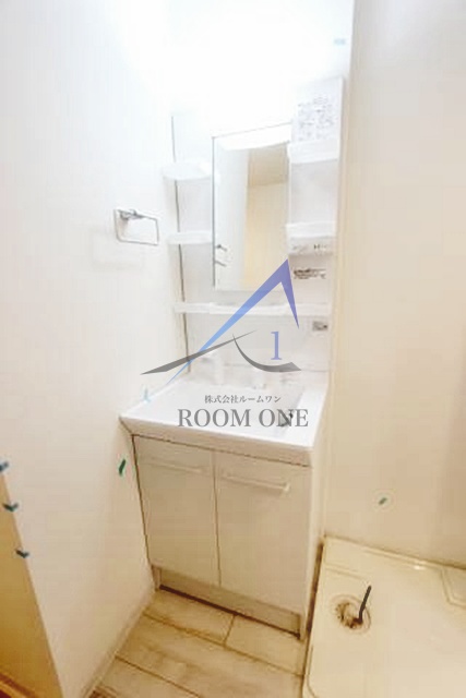 洗面設備　洗面台です。