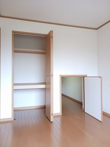 収納　十分な収納スペースがあります