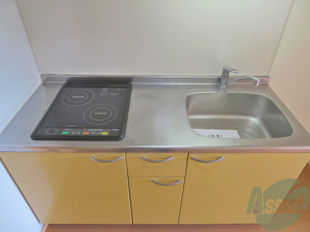 キッチン　キッチンには、ＨＩコンロが設置されているので便利ですね