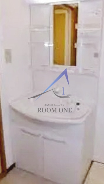 洗面設備　洗面台です。