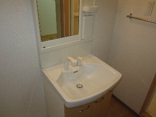 洗面設備　サンハイツオーガマ