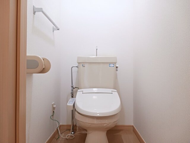 トイレ　ゆったりとした空間のトイレです