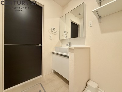 洗面設備　独立洗面化粧台付き☆