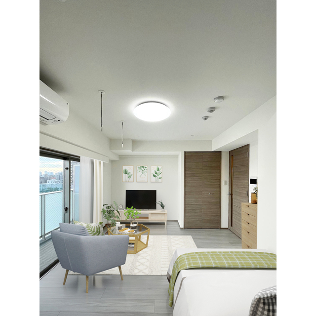 居室・リビング　家具・調度品等はＣＧ加工です。実際の賃貸住居には含まれません