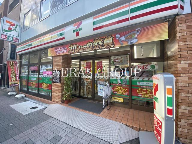 コンビニ　セブン-イレブン 江東森下駅南店（コンビニ）まで107m