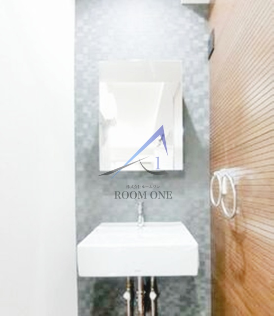 洗面設備　洗面台です。