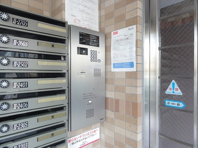 セキュリティ　オートロック付き