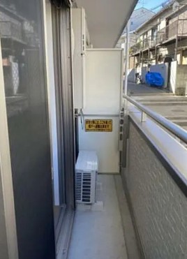 バルコニー　写真は同タイプ住居です。