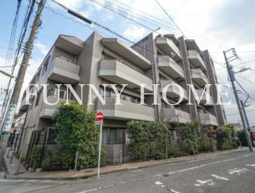 建物外観　東横線祐天寺駅から徒歩10分の賃貸マンション♪