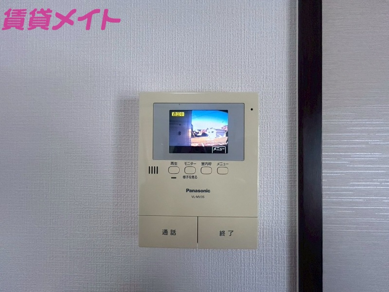 セキュリティ　同物件別部屋の写真です