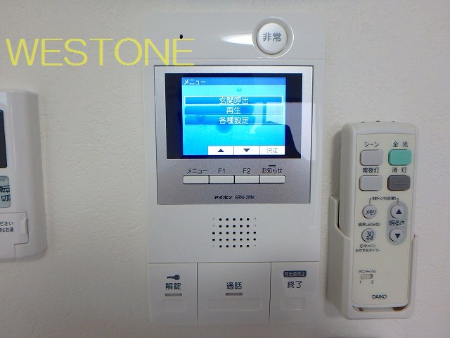 セキュリティ　安心のＴＶモニターフォン付き