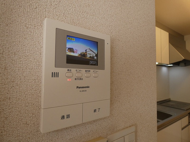 セキュリティ　※間取りが反転タイプのお部屋のお写真です。