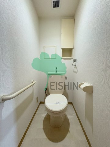 トイレ　清潔感のあるトイレです。