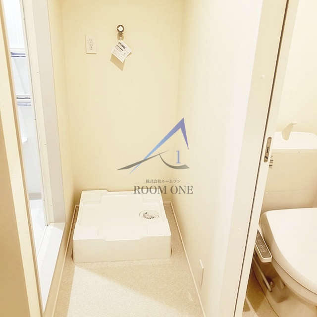 その他設備　洗濯機置き場です。