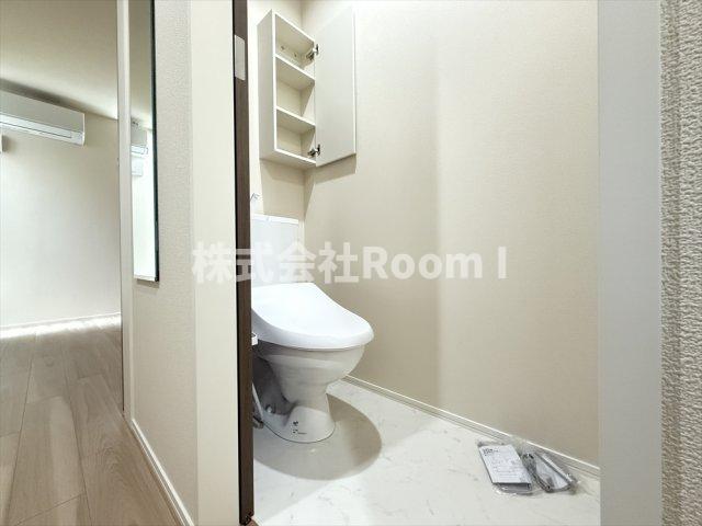 トイレ　ゆったりとした空間のトイレです