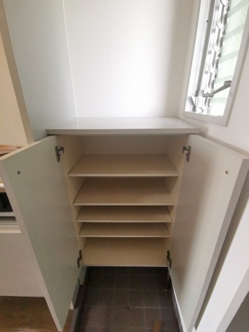 収納　シューズボックス付き