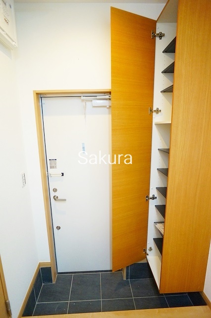 玄関　大容量のシューズボックス♪