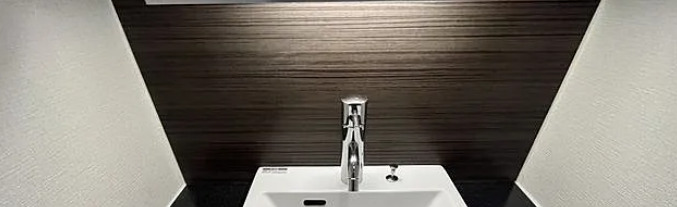 洗面設備　※別部屋の参考写真です。