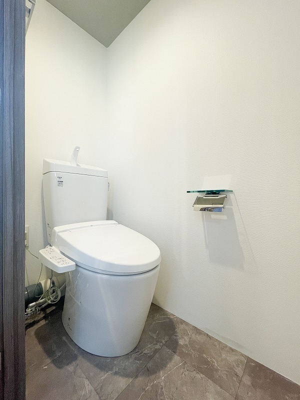 トイレ　ゆったりとした空間のトイレです