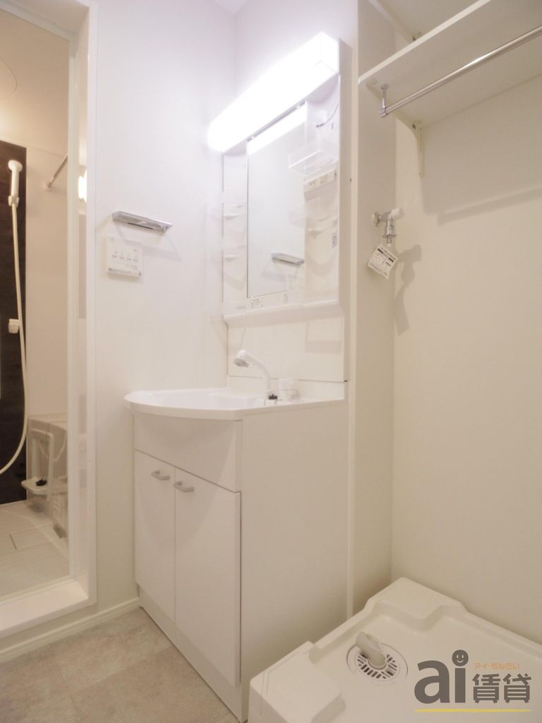 洗面設備　※同施工写真です。