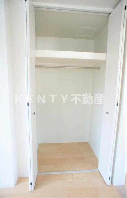 収納　収納のためのスペースです