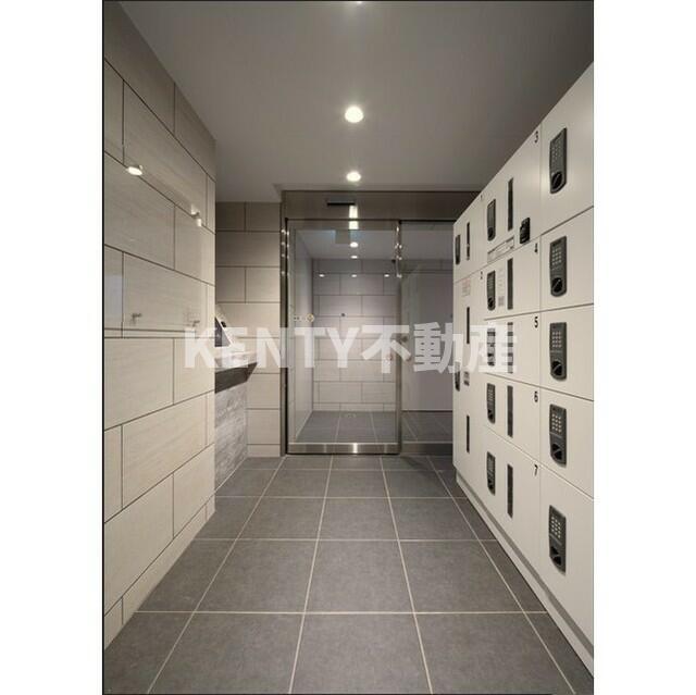 ロビー　落ち着いたロビーです