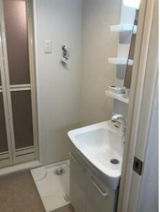 洗面設備　洗面所です