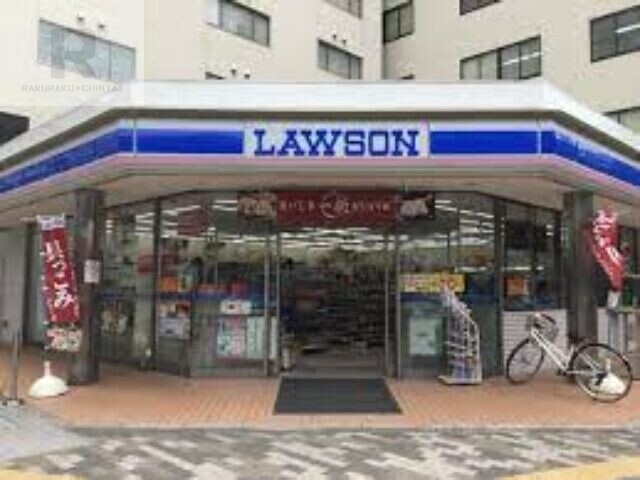 コンビニ　ローソン江坂駅前店（コンビニ）まで196m