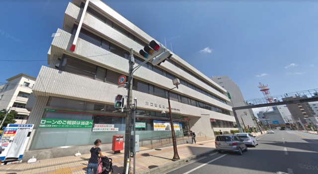 郵便局　川口郵便局（郵便局）まで574m