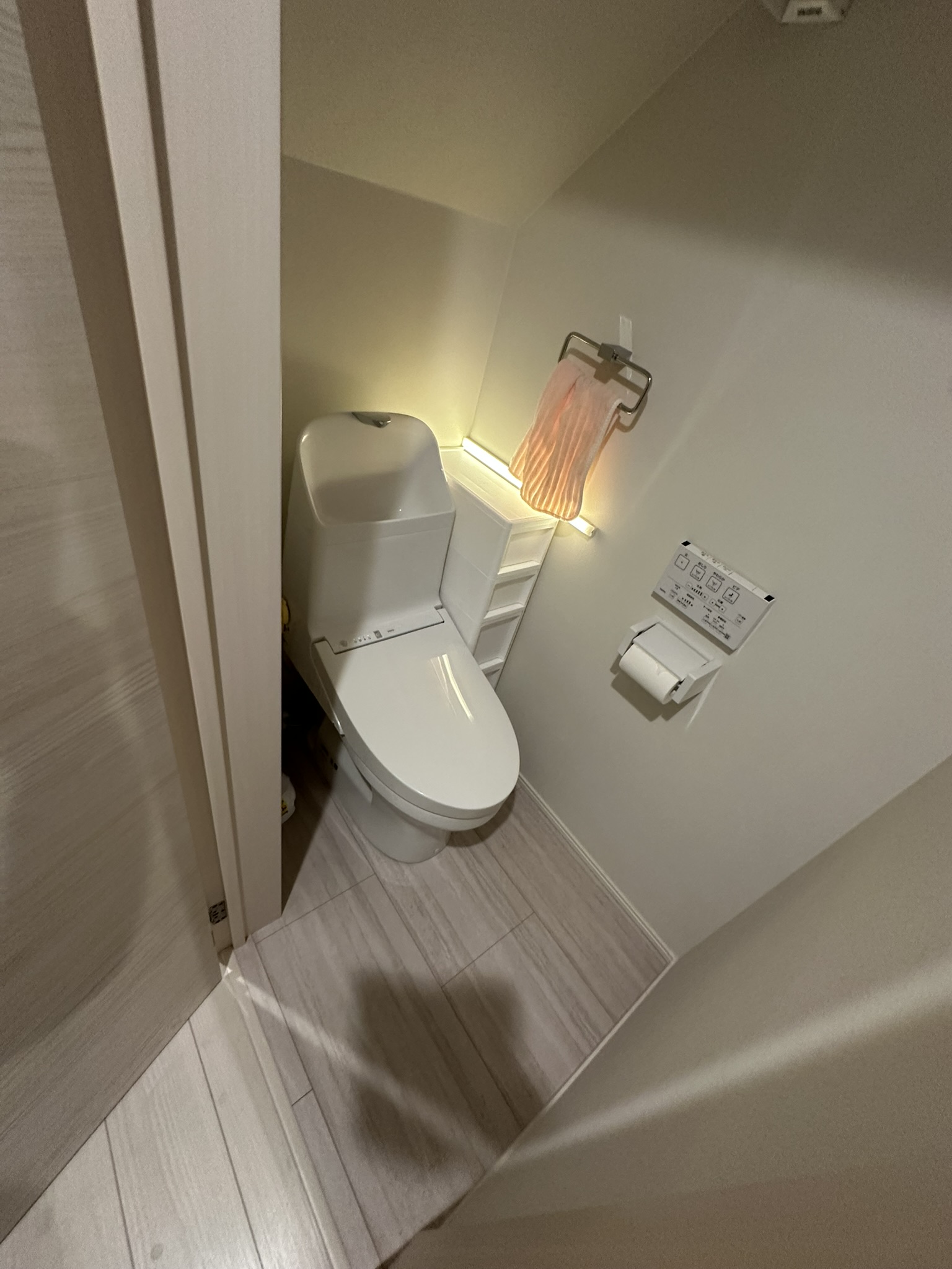 トイレ　1階・2階と２箇所のトイレ