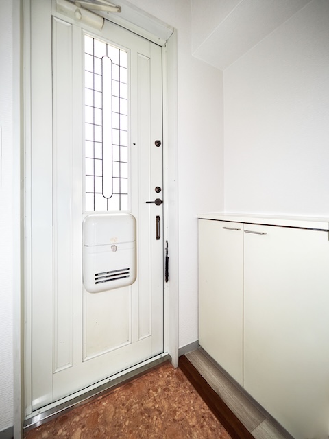 玄関　毎日通る玄関はこちらです