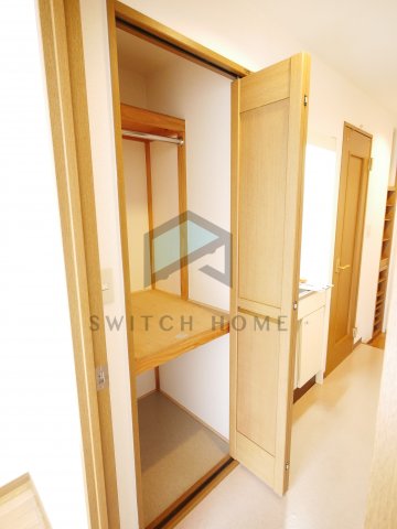 収納　収納のためのスペースです