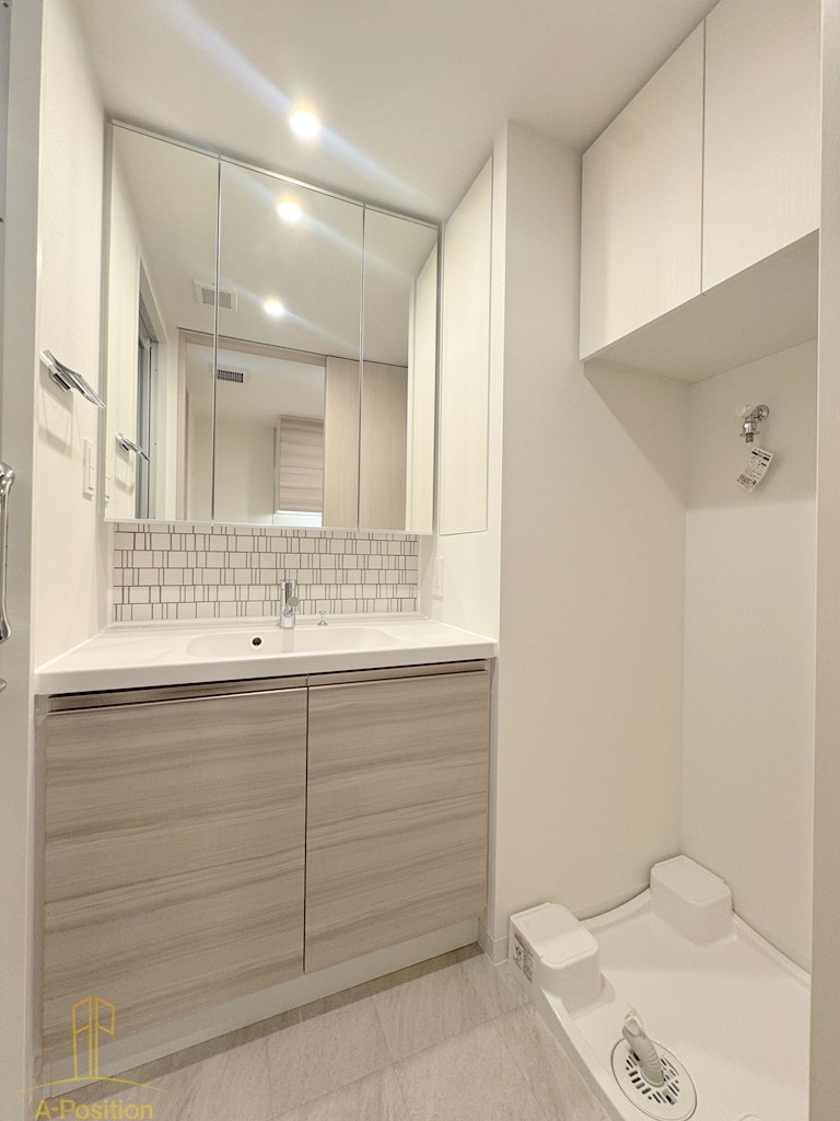 洗面設備　ザ・パークハビオ都島フロント