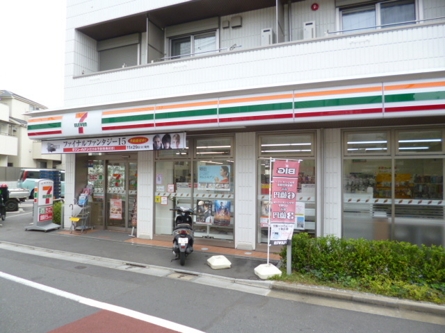 コンビニ　セブンイレブン品川西大井3丁目店（コンビニ）まで376m