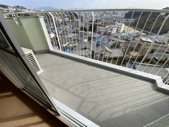 バルコニー　※別部屋の写真です