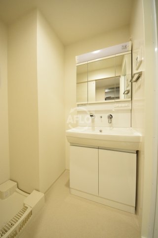 洗面設備　ATKレジデンスなにわ橋　洗面所