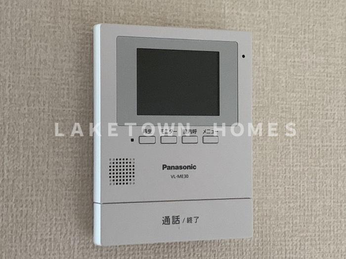 セキュリティ　モニター付インターホンです。