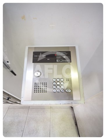 セキュリティ　ルプリーズ天王寺　オートロック