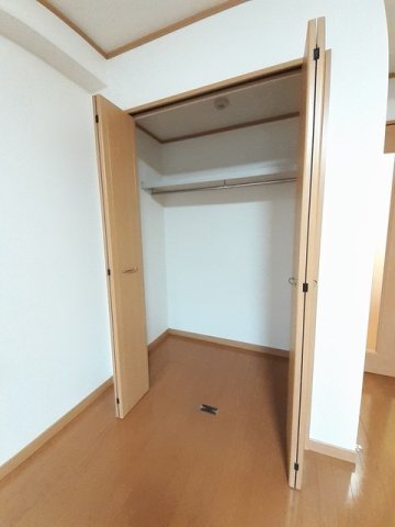 収納　たっぷりとした収納スペースです