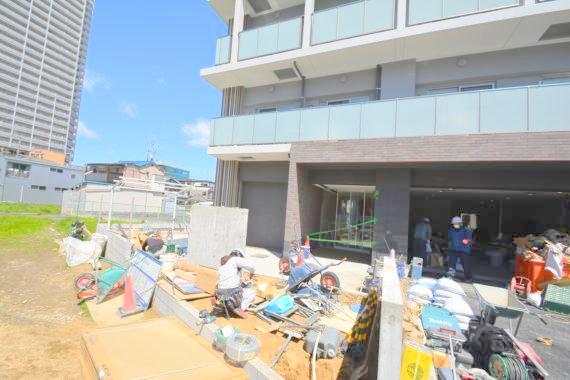 エントランス　現在工事中です。