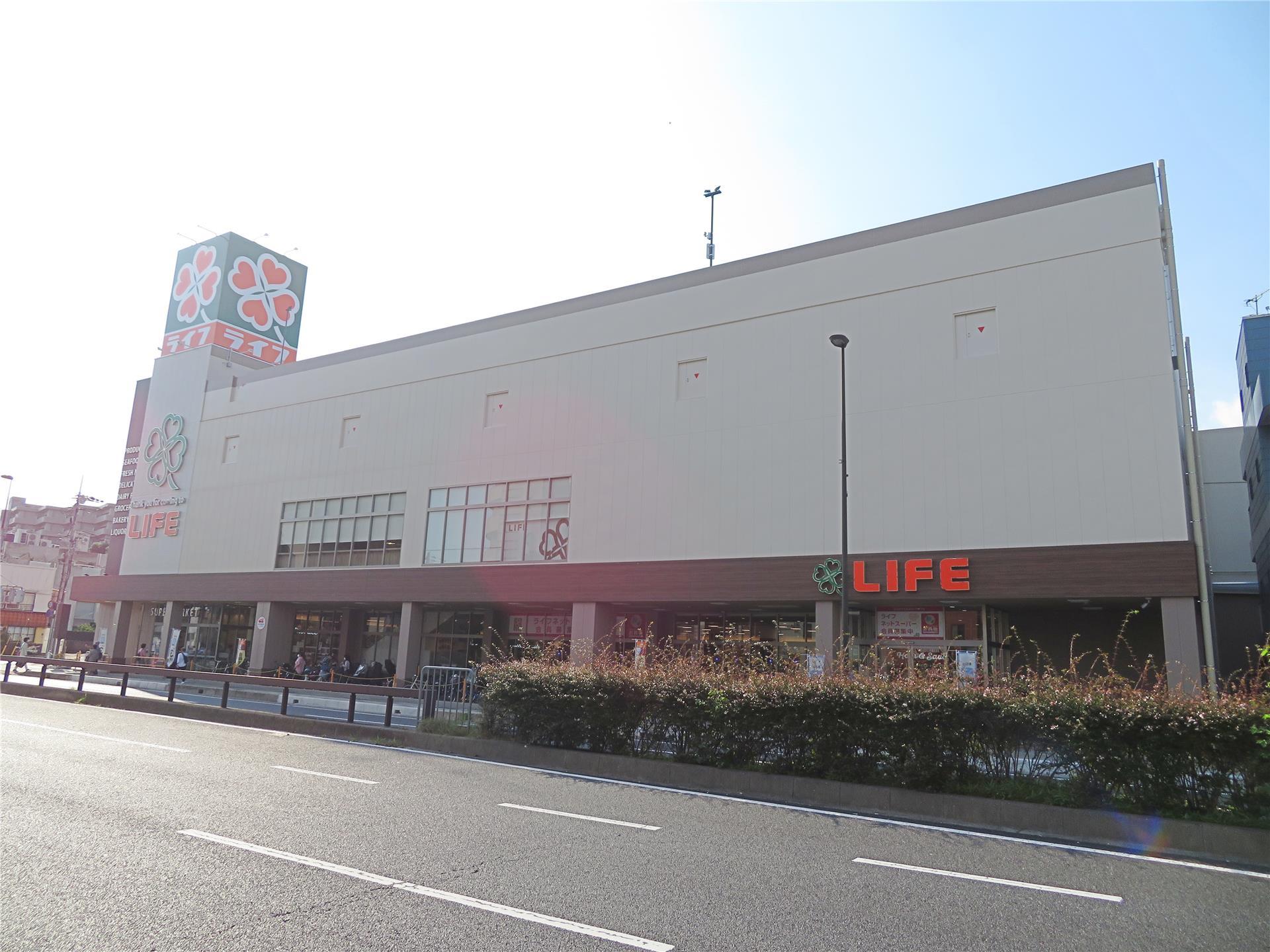 スーパー　ライフ夙川店（スーパー）まで435m