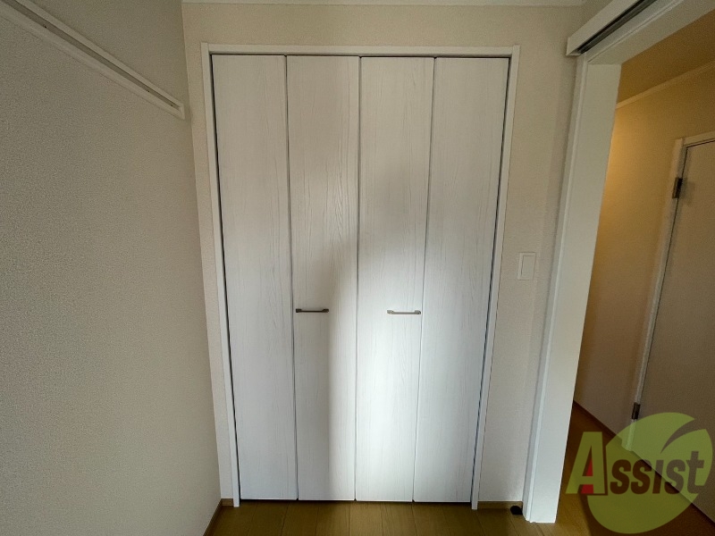 収納　ここに収納があります。収納があると部屋が広く使えます。