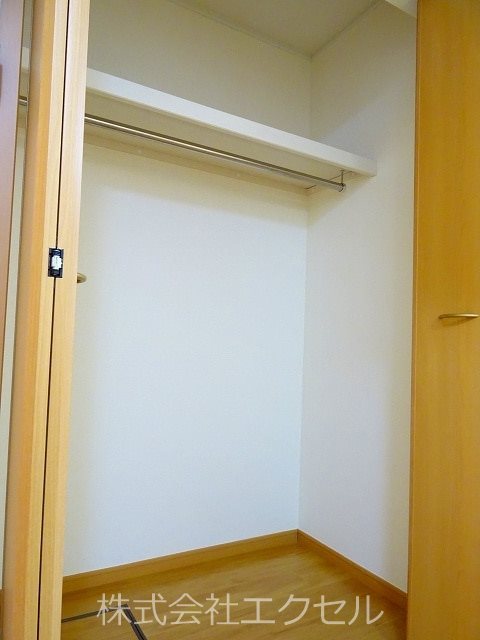 収納　収納完備でお部屋を広くお使いできます。