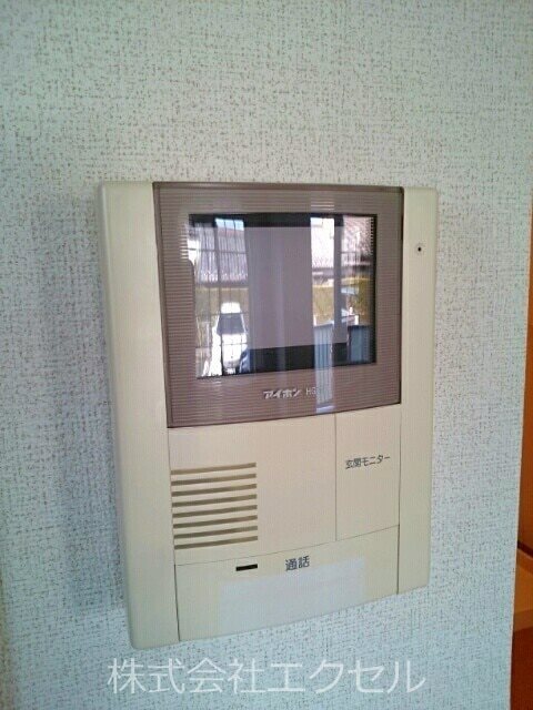 セキュリティ　来訪者の姿を確認できます。