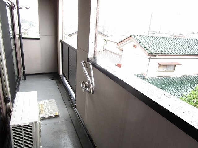 バルコニー　落ち着いた時間を過ごせるバルコニーです