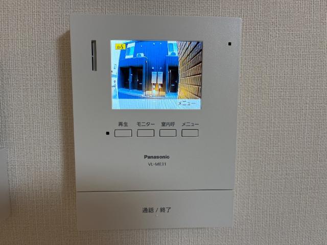 セキュリティ　カメラ付きインターフォン（イメージ）